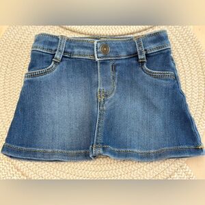 NEVER WORN Toddler Denim Jean Skirt
